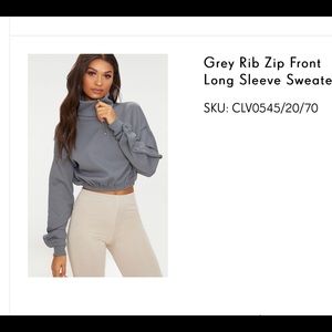 PrettyLittleThing cropped long sleeve 4